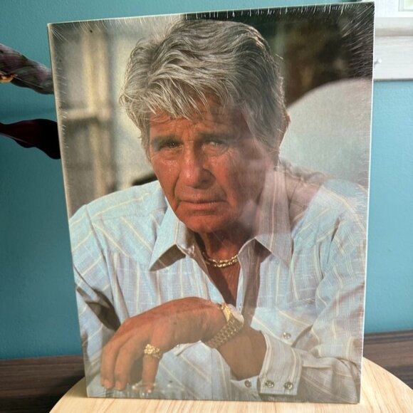 Vintage 80's Dallas Picture Puzzle Jock Ewing No. 1601 Over 500 Pieces Sealed - Picture 1 of 7